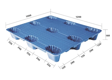 Blow molding  pallet